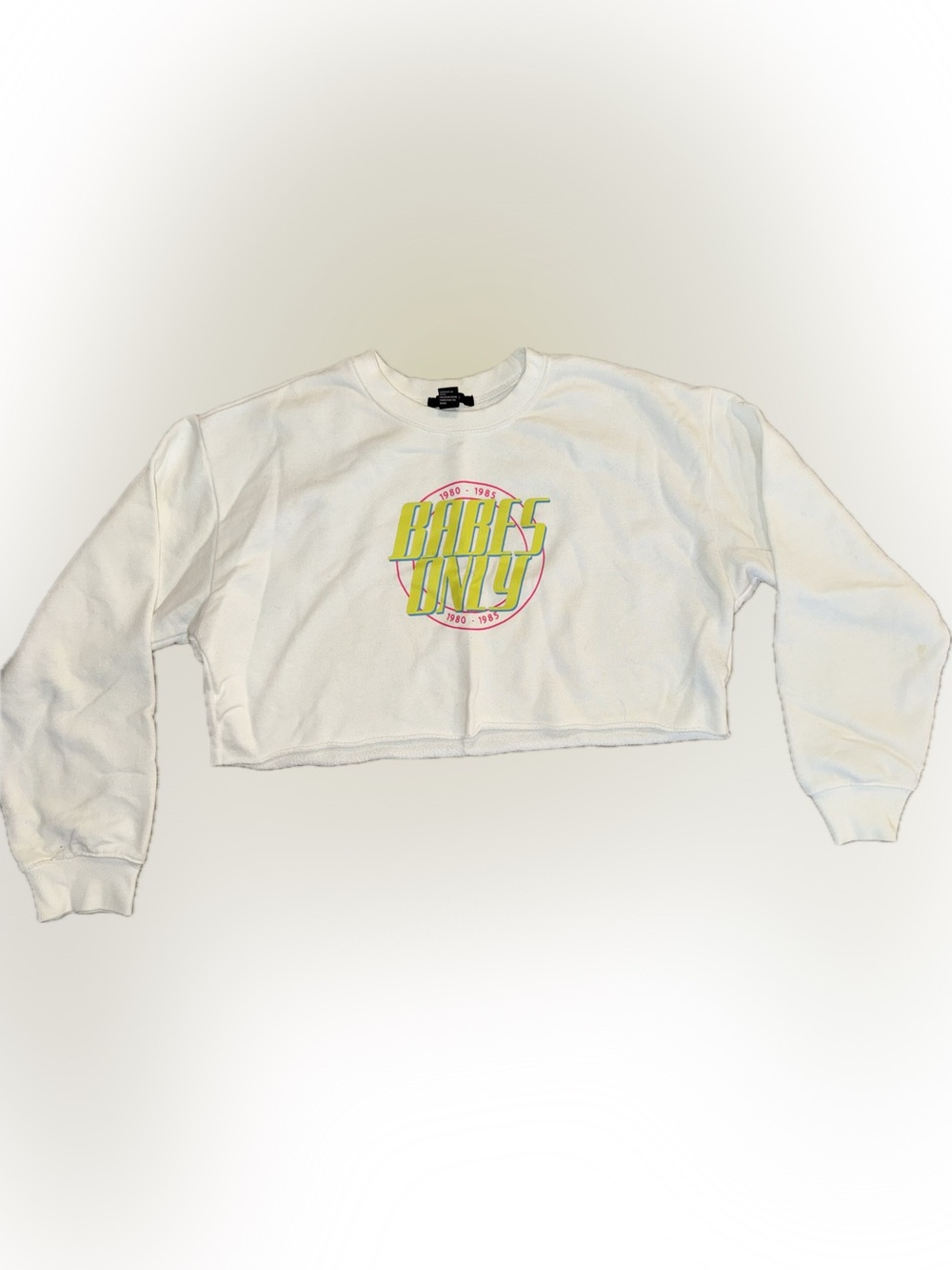 ☀️Forever 21 White Sweatshirt